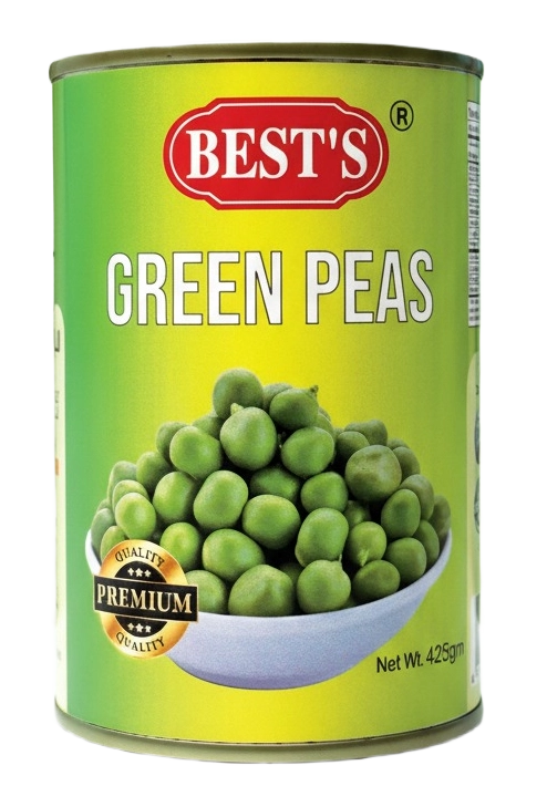 BEST’S Green Peas (425gm)