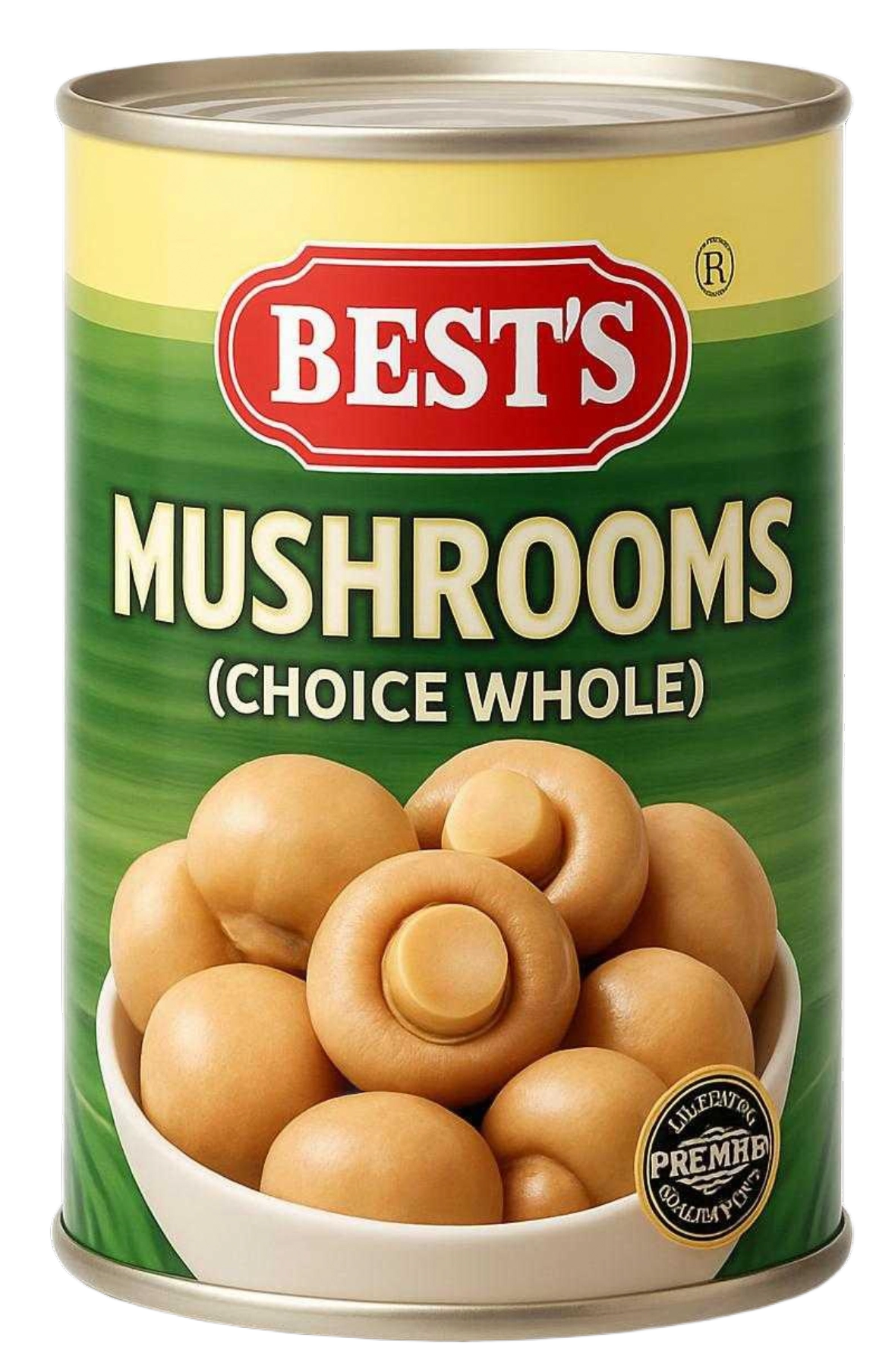 BEST’S Mushrooms  (425gm & 2840gm)