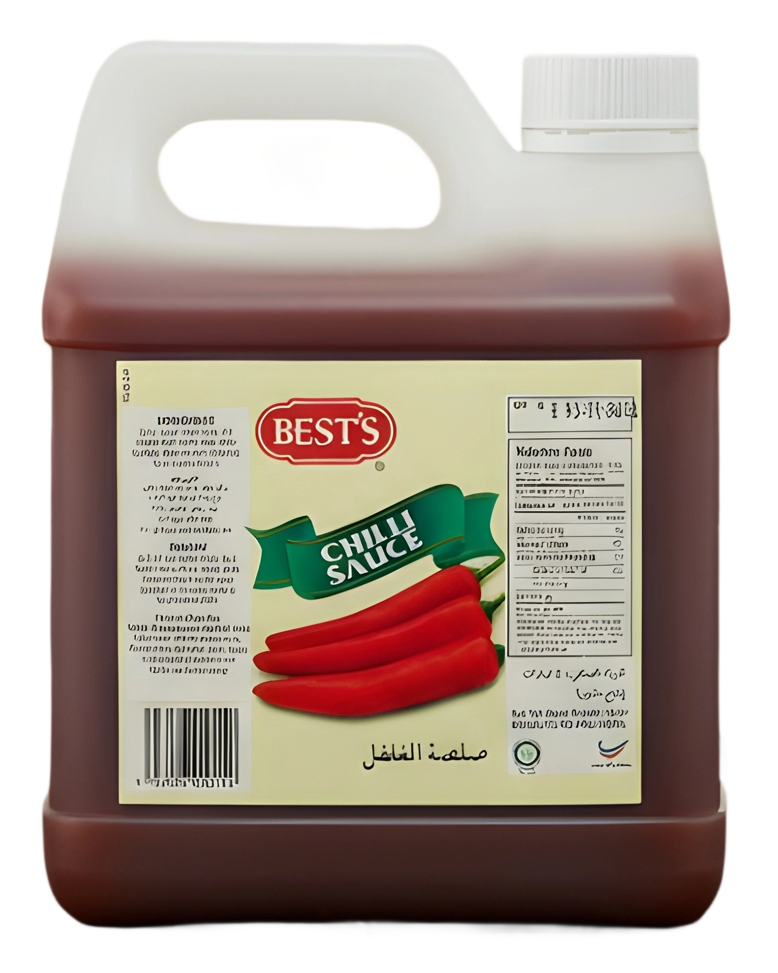 BEST’S Chilli Sauce Jar (4Ltr)